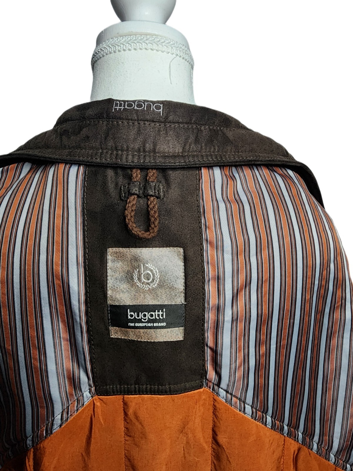Authentic Bugatti Men's Brown Polyester (feels li… - image 9