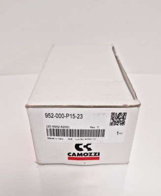 Camozzi Elektropneumatisches ISO 2 Magnetfeder-Magnetventil - 952-000-P15-23