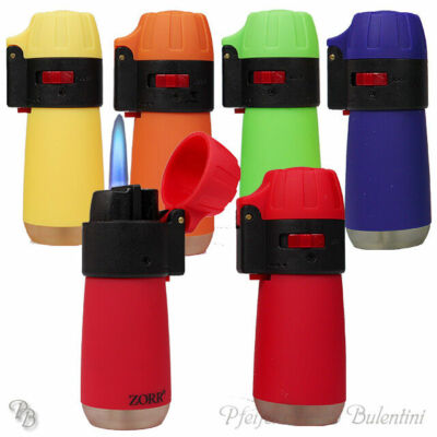 Sturmfeuerzeug Turbo Feuerzeug SAMBA Silky 5 Farben JET FLAME Torch Gas Lighter