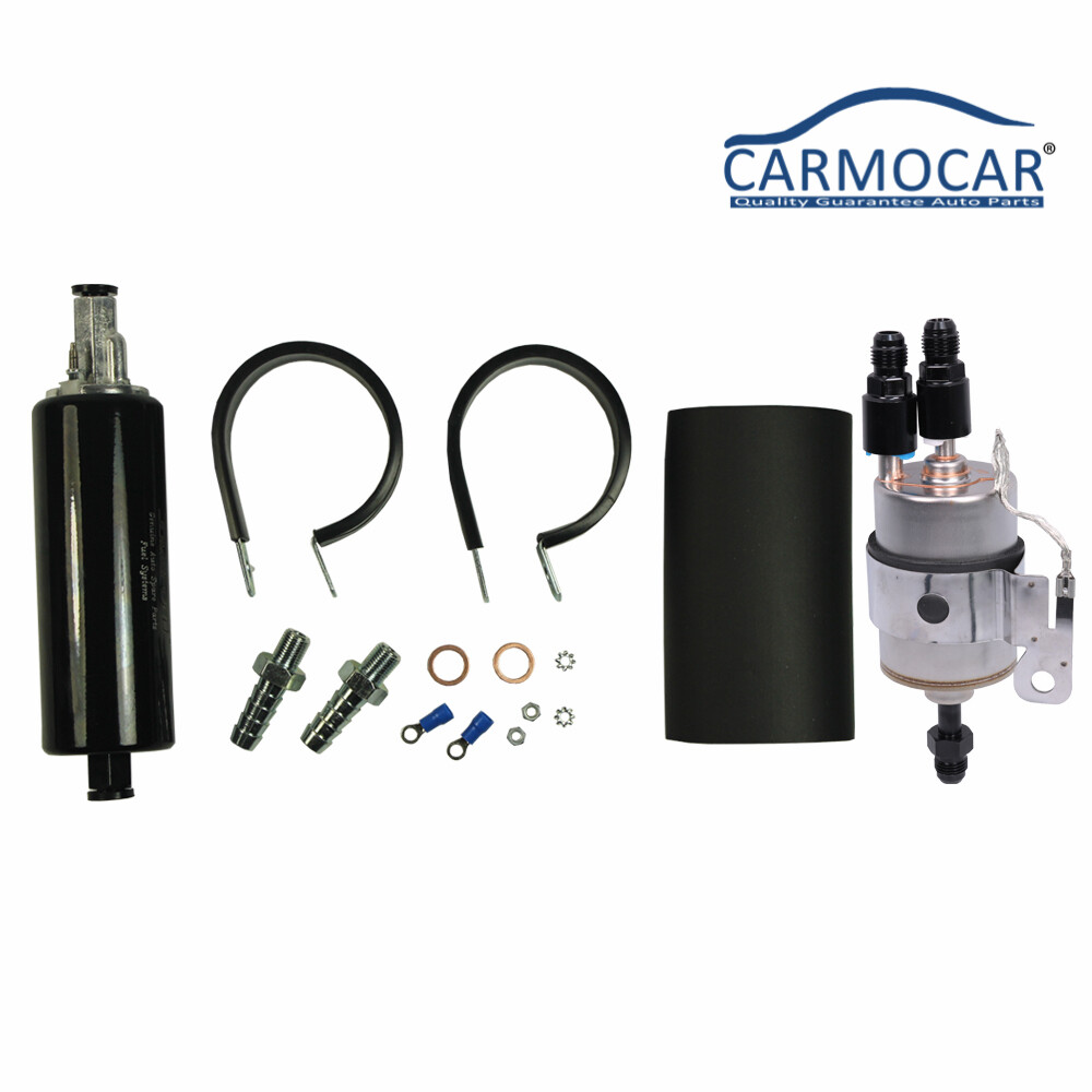 LS Fuel Filter Regulator EFI Fuel Pump Kit Walbro Returnless 6AN