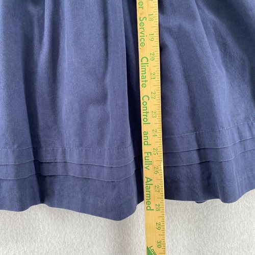 LAURA ASHLEY Dress Youth 6 Mother & Child Sailor Double Breasted Blue Vtg - Picture 20 of 21