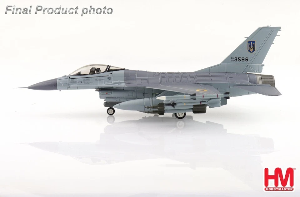Hobby Master 1/72 HA38047 F-16AM with PIDS+ UA24-3596 Ukrainian Air Force 2024 - Immagine 3 di 4