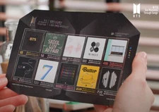 BTS 10th Anniversary Stamp Commemorative Stamp Book