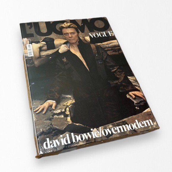 L’UOMO VOGUE 2003 No.343 David Bowie... NEW Rare Sealed L'UOMO VOGUE David Bowie September 2003