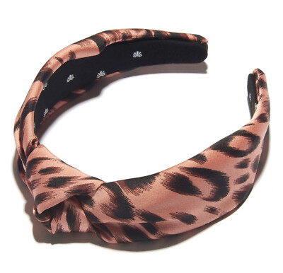 lele sadoughi silk zebra print headband LELE-WA130_V1.jpg main image 4