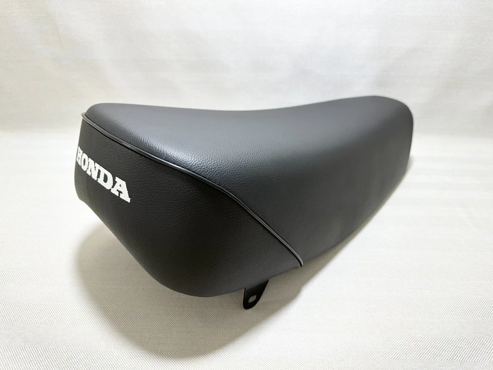 Honda CR125 1973 1974 1975 con bandeja metálica CR 125 asiento Elsinore CR125M nuevo negro. Foto 4 de 4