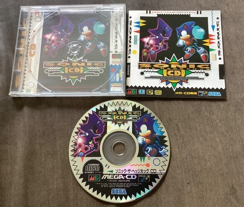 Sega mega drive MEGA CD SONIC THE HEDGEHOG SONIC CD Japan import CD game - Picture 2 of 11