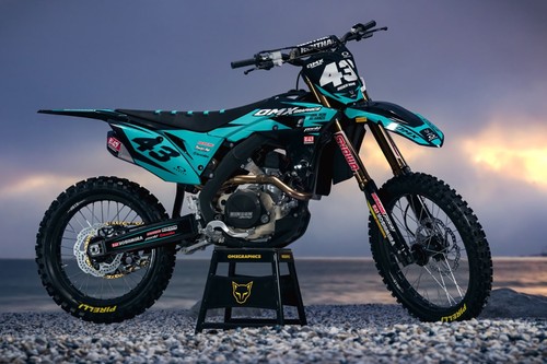 Custom Dirt Bike Graphics Kit For Honda - ALL MODELS - OMX Graphics - VANDAL - Foto 3 di 4