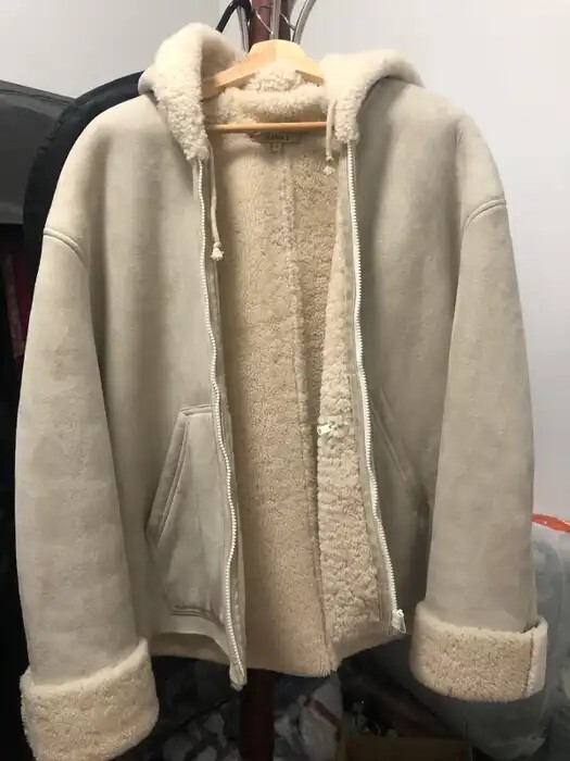 Yeezy Season 5 Birch Short Shearling Jacket | eBay Yeezy Season 5 Birch Short Shearling Jacket | eBay