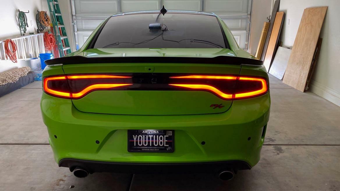 Charger Tail Band Custom text vinyl wrap 20152020 Dodge Hellcat