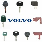 <!--F#f_0-->9 Volvo Heavy Equipment Key Set Excavator Grader Wheel Loader ignition door lock<!--F/-->