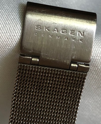 Skagen Denmark 233LTTNN Titanium Ultra Slim Watch, JAPAN Quartz - Picture 12 of 12