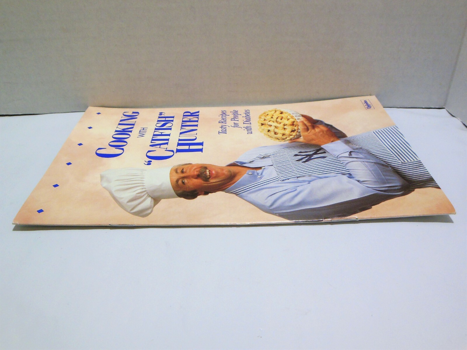 Upjohn Company Cooking with Catfish Hunter Diabetic Diabetes NY Yankee
