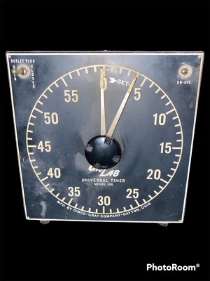 Minuterie universelle Gralab modèle 168 gris dimco fabriqué