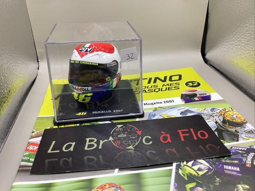 Figurine Valentino Rossi Mugello 2011 - Tous Mes Casques - Édition Limitée Italie