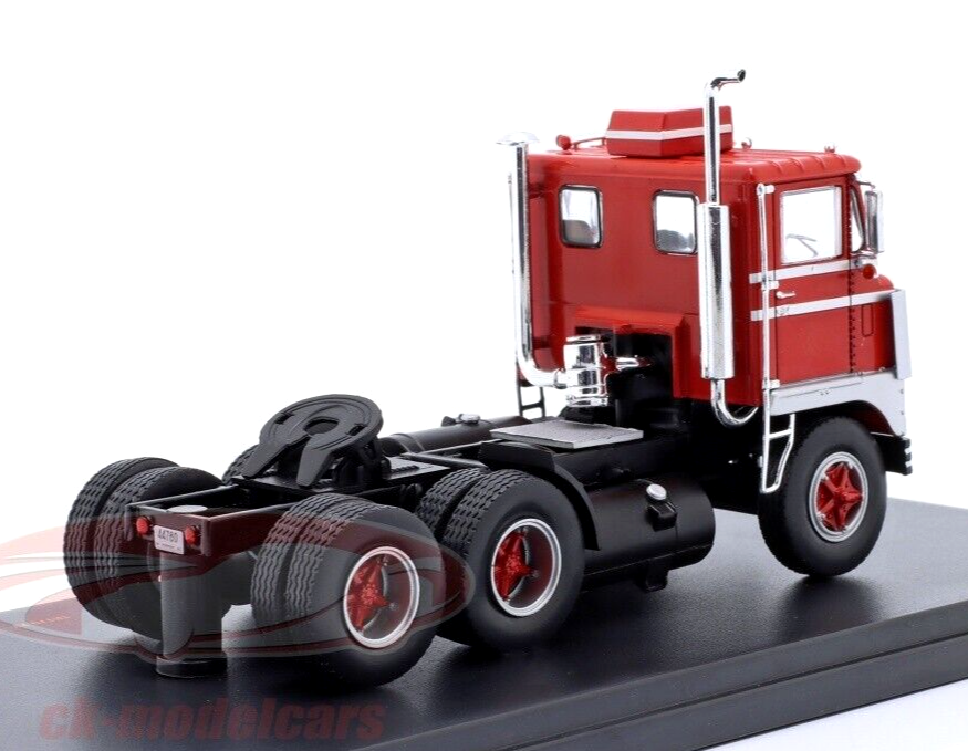 IXO DIECAST 1/43 1960 WHITE 7400 TRUCK/TRACTOR/CAB IN RED