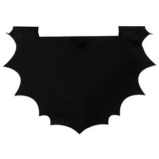 Fledermaus Flügel Umhang Schwarz für Vampir Kostüm Motto Party Fasching Karneval