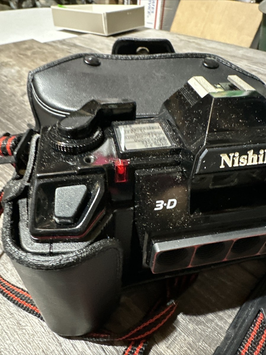 Nishika N8000 35mm 3D Stereo Camera Quadrascopic with Black Nishika N8000 35mm 3D Stereo Camera Quadrascopic with Black
