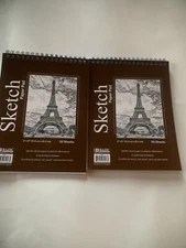 2. Sketch Paper Pads By Bazic “6X8” 