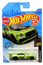 2020 Hot Wheels #246 Nightburnerz 2018 Bentley Continental GT3
