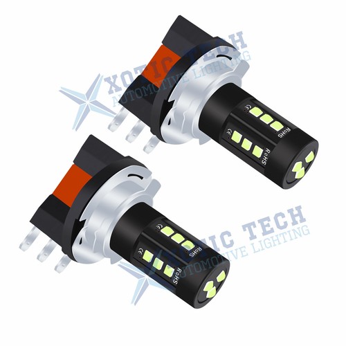2X 8000K Blue 15-SMD H15 LED Daytime Running Bulbs For Volkswagen Jetta Golf GTI - Foto 10 di 12