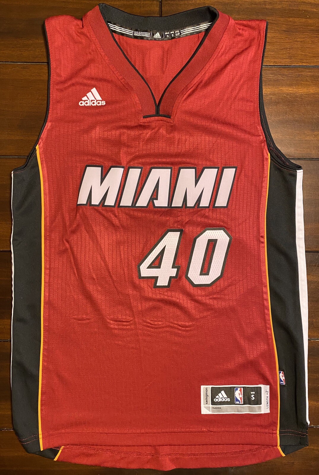 Jersey Spotlight // Udonis Haslem Miami Heat Hardwood Classics