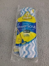 O Cedar Power Scrub Roller Mop Head Refill Replacement Microfiber