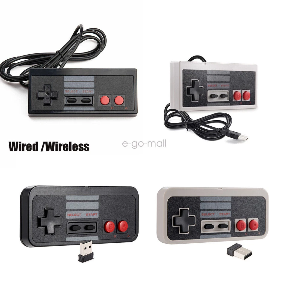 USB Wired/Wireless SNES /NES PC Gamepad Controller for Mac Windows PC Raspberry - Image 4 of 4