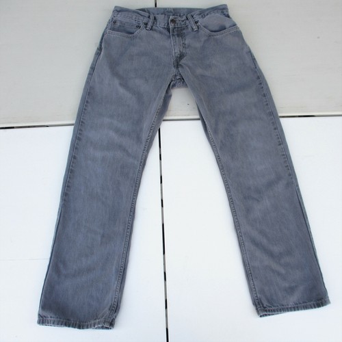 Levis 514 Mens Jeans Size 33x32 Light Grey Straight Fit (31x29-Actual) |  eBay