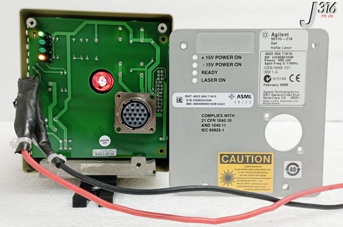 28934 AGILENT LASER HEAD, POWER: 335uW, 3.71MHZ, ASML 4022.454.71615 5517D-C19