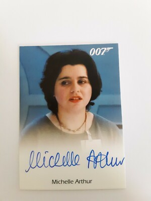 2015 James Bond: Archives Edition Michelle Arthur As Anna Auto 