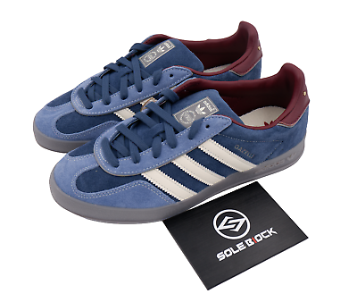 Adidas Gazelle Indoor Crew Navy Burgundy ID1008 | eBay Adidas Gazelle Indoor Crew Navy Burgundy ID1008 | eBay