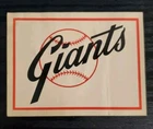1961 Fleer Baseball Giants #NNO PSA 3