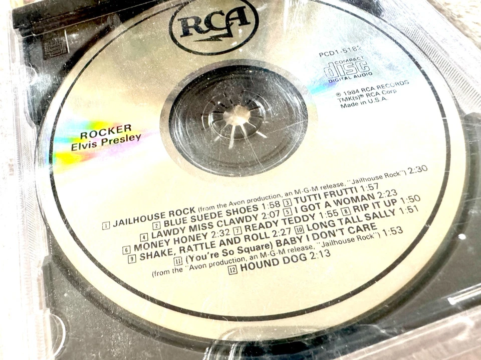 ELVIS PRESLEY SEALED ROCKER LONGBOX CD RCA PROMO HYPE STICKER ALBUM BEST BUY Foto 4 de 4