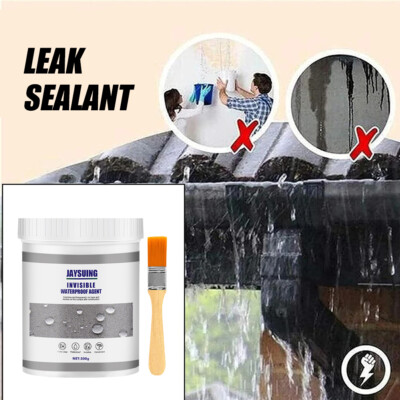 Obidodi 2Pcs Transparent Waterproof Coating Agent, 600g Waterproof Sealant Invisible Waterproof Agent Super Strong Waterproof Insulation Sealant Anti Leakage Agent Roof Sealant Patio Sealer - View #4