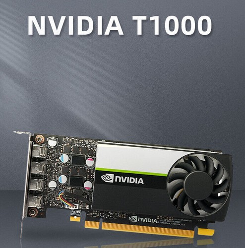 NVIDIA Quadro T1000 Graphics Card T1000 4 GB/8 GB GDDR6 PCIe 3.0 x16 Mini DP - Bild 3 von 7