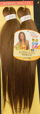 Ez Braid 100 % Spetrafaser 20'' Zoll DOPPELPAKET vorgedehnt vorgelegt