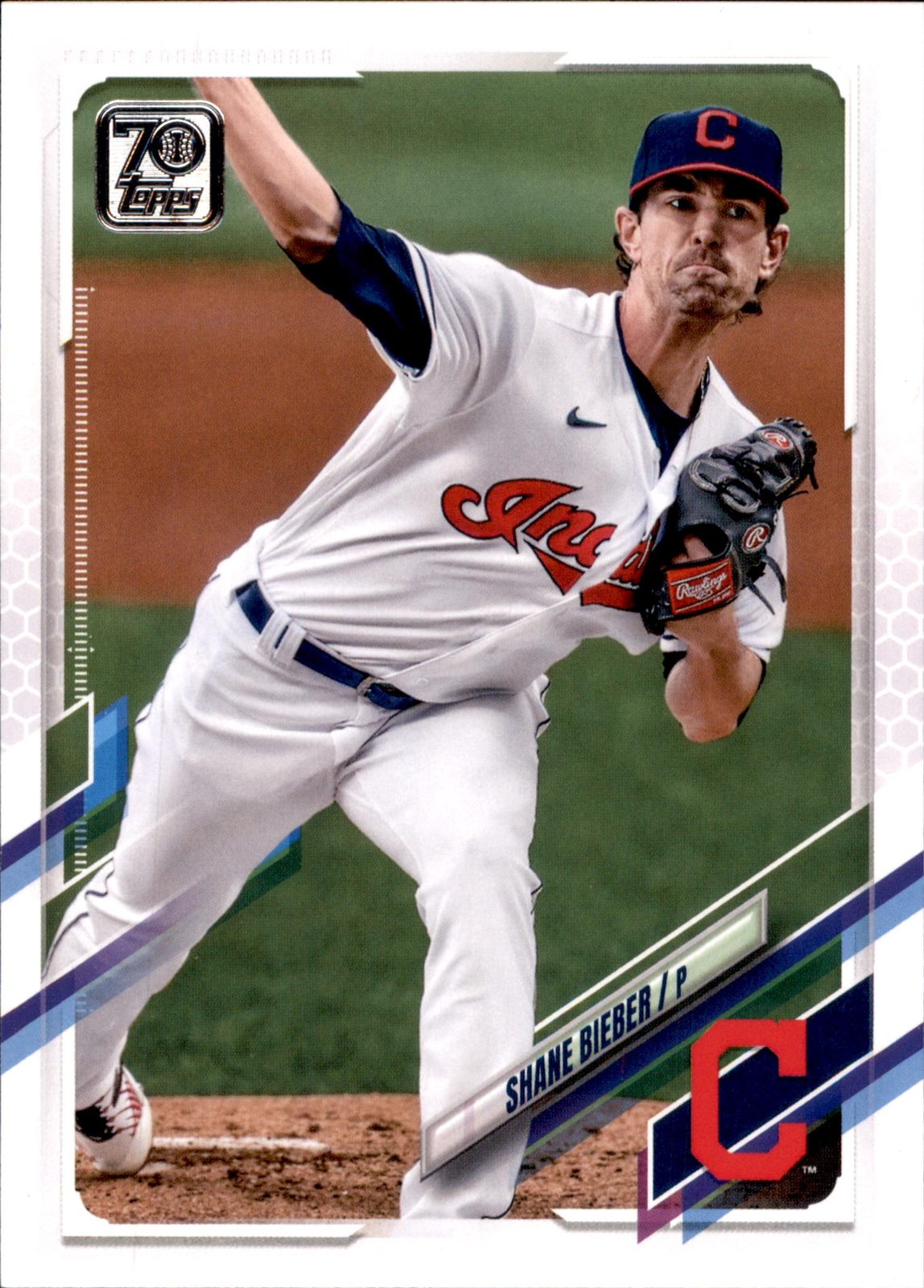 Shane Bieber #523 2021 Topps