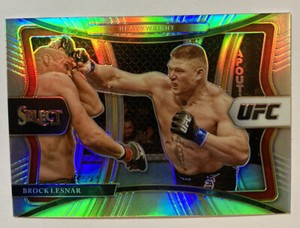 Brock Lesnar 2021 UFC Select Premier Silver Prizm