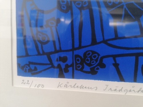 Bengt Wallberg (1931-04) Lithograph Art Print Limited Edition 22/100 - 1994 - Picture 8 of 13