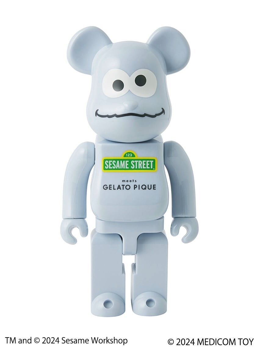 BE@RBRICK × SESAME STREET × GELATO PIQUE Pink 400% Cookie BE@RBRICK × SESAME STREET × GELATO PIQUE Pink 400% Cookie