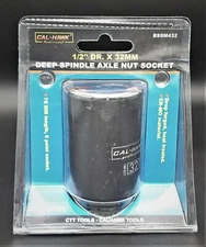 Cal-hawk 1/2" Drive x 32mm Deep Impact Socket Drop Forged CR-MO Heat Treated New
