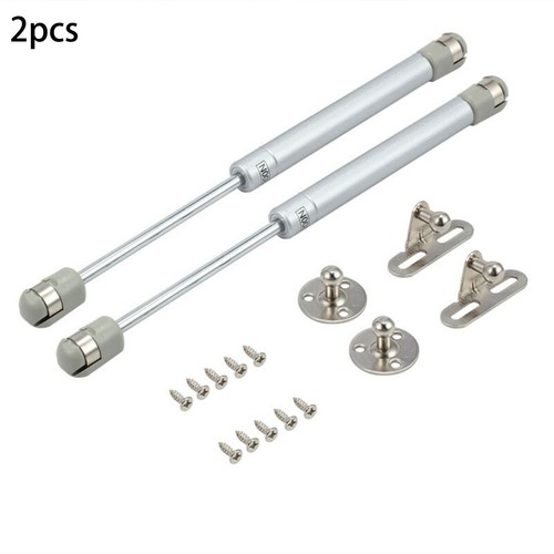 2*200N Door Hinge Gas Spring Strut Prop Shock Lift Kitchen Cabinet Hydraulic Set - Picture 2 of 12