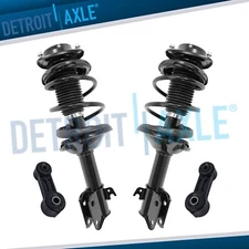 Front Left Right Struts w/Coil Spring Sway Bars Kit for 2002 2003 Subaru Impreza