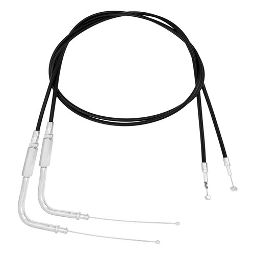 For Harley Sportster 883 1200 XL883 XL1200 Custom 130CM Throttle Cable Line Wire - Picture 4 of 16