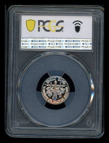 1983 S Roosevelt Dime PCGS PR69 DCAM 10C - Picture 2 of 2