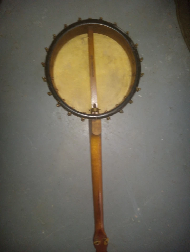 Banjo de piel de vaca años 20 Foto 4 de 4