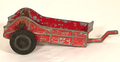 Vintage Hubley Kiddie Toy - #50 Red Farm Spreader