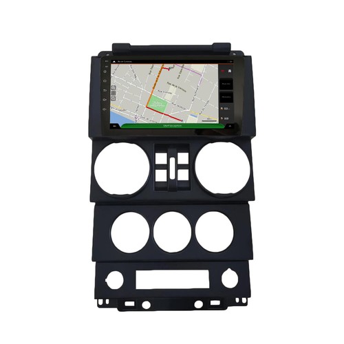Android Car Stereo 4Door for Jeep Wrangler 2008-2010 GPS Navigation Radio Player - Foto 4 di 13