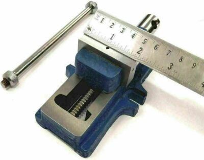 Glissière De Fraisage Verticale GURUNANAK Avec Base Fixe 4x5 + 2 étaux Auto-centreurs - Neuf